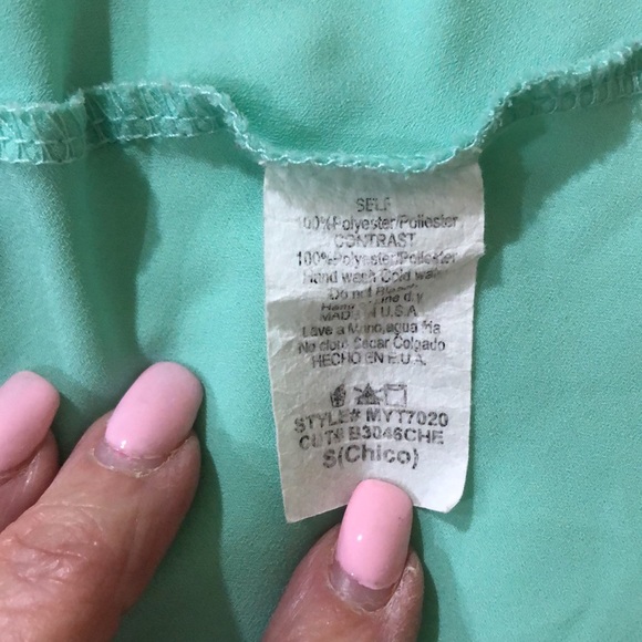 Mint tunic - Picture 7 of 10